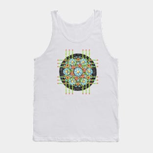 Punk Filigree Floral Tank Top